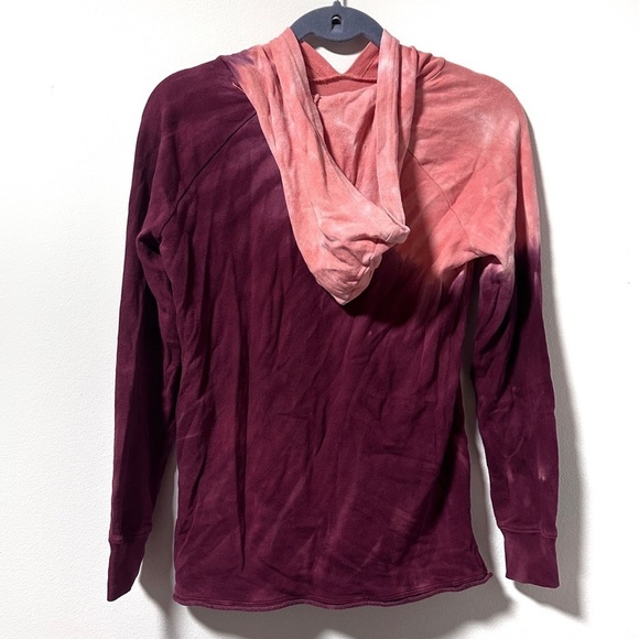 Old Navy French Terry Pullover Hoodie Pink Tie Dye Girl’s Size XL Spring Boho - Picture 5 of 15